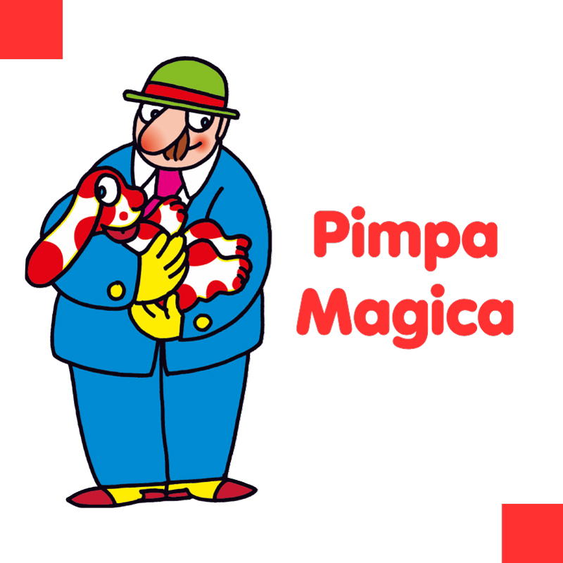 Immagine del progetto Pimpa Magica, della Fondazione Radio Magica ETS
